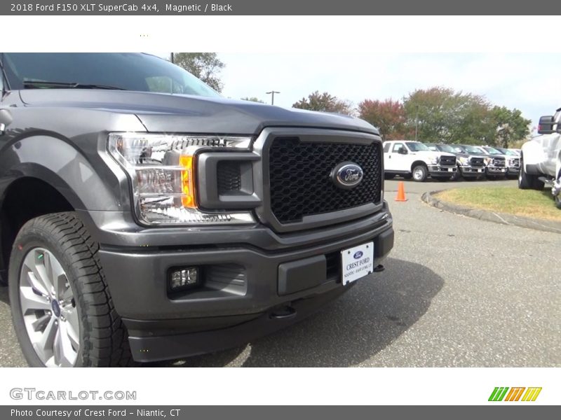 Magnetic / Black 2018 Ford F150 XLT SuperCab 4x4