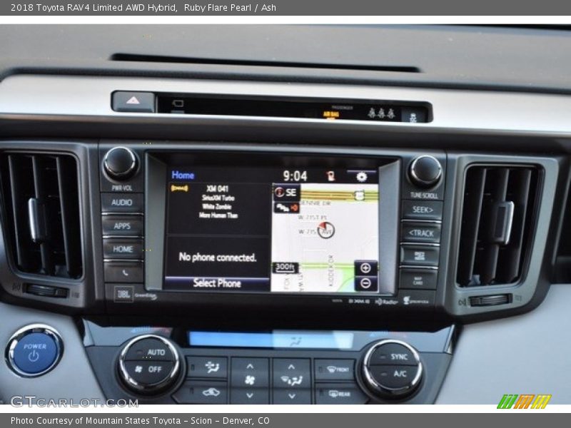 Ruby Flare Pearl / Ash 2018 Toyota RAV4 Limited AWD Hybrid