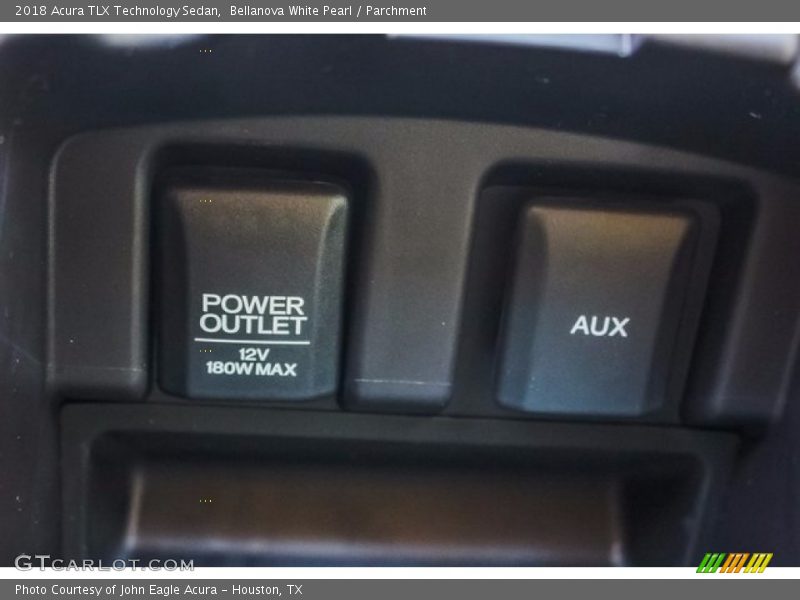 Bellanova White Pearl / Parchment 2018 Acura TLX Technology Sedan