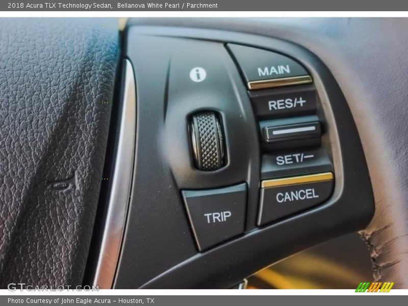 Bellanova White Pearl / Parchment 2018 Acura TLX Technology Sedan