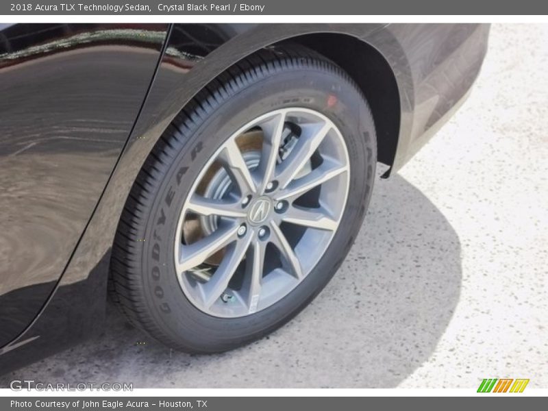 Crystal Black Pearl / Ebony 2018 Acura TLX Technology Sedan