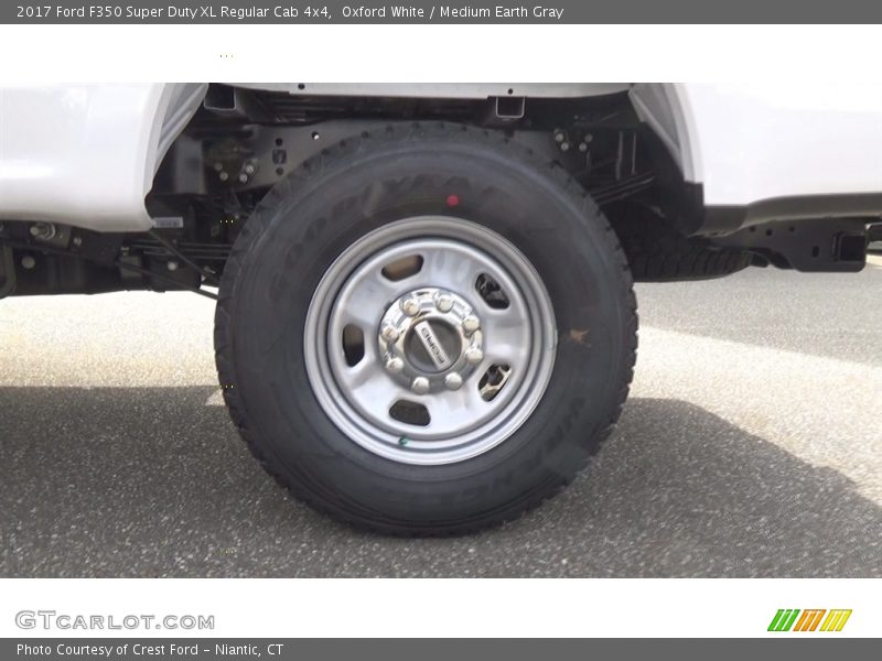 Oxford White / Medium Earth Gray 2017 Ford F350 Super Duty XL Regular Cab 4x4