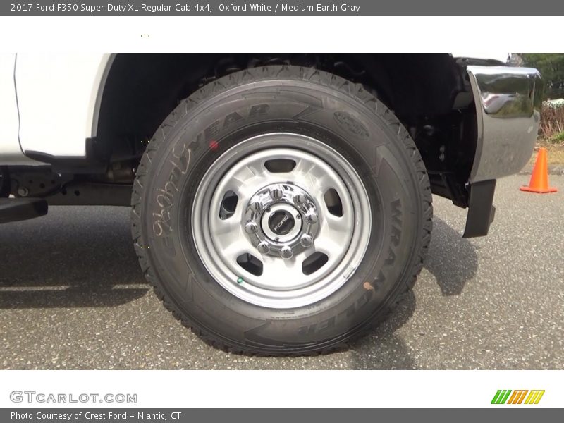 Oxford White / Medium Earth Gray 2017 Ford F350 Super Duty XL Regular Cab 4x4