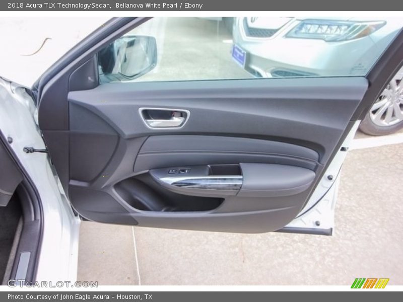 Bellanova White Pearl / Ebony 2018 Acura TLX Technology Sedan