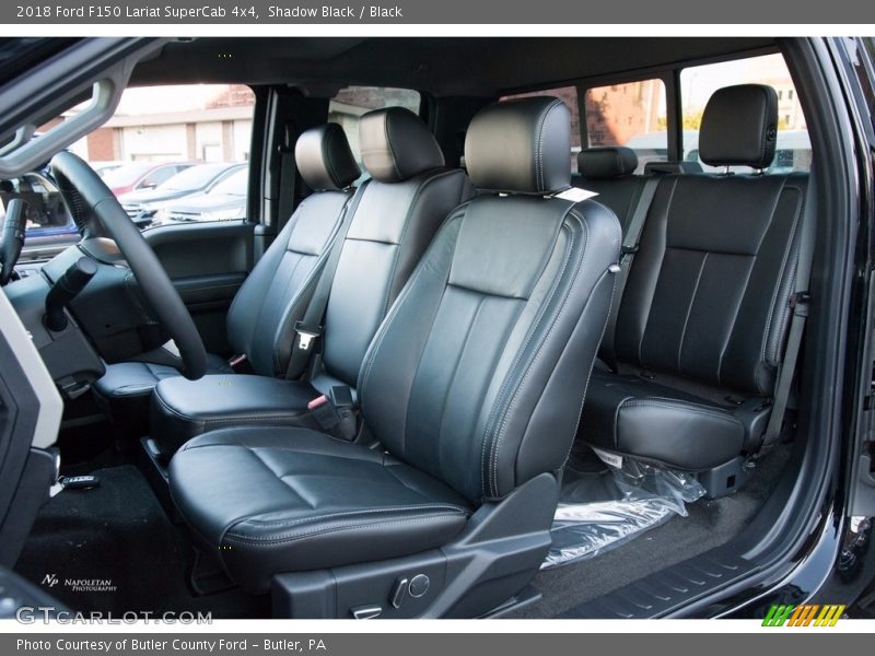 Shadow Black / Black 2018 Ford F150 Lariat SuperCab 4x4