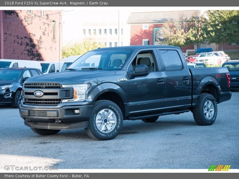 Magnetic / Earth Gray 2018 Ford F150 XL SuperCrew 4x4
