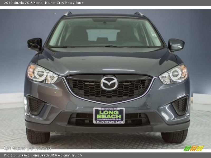 Meteor Gray Mica / Black 2014 Mazda CX-5 Sport