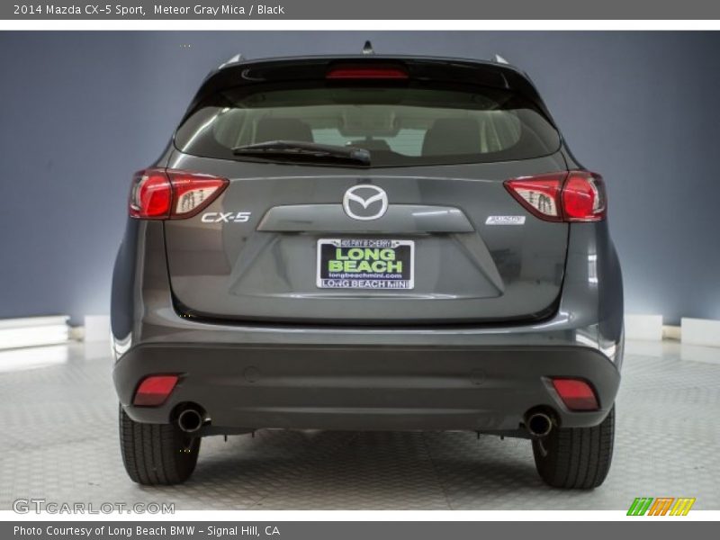 Meteor Gray Mica / Black 2014 Mazda CX-5 Sport