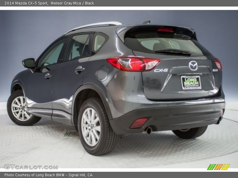 Meteor Gray Mica / Black 2014 Mazda CX-5 Sport