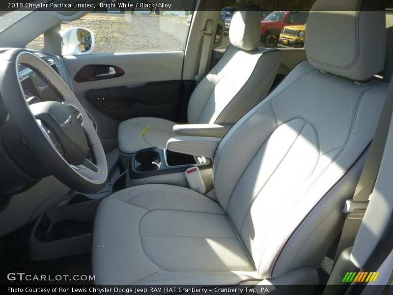Front Seat of 2018 Pacifica Limited