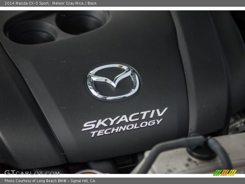 Meteor Gray Mica / Black 2014 Mazda CX-5 Sport