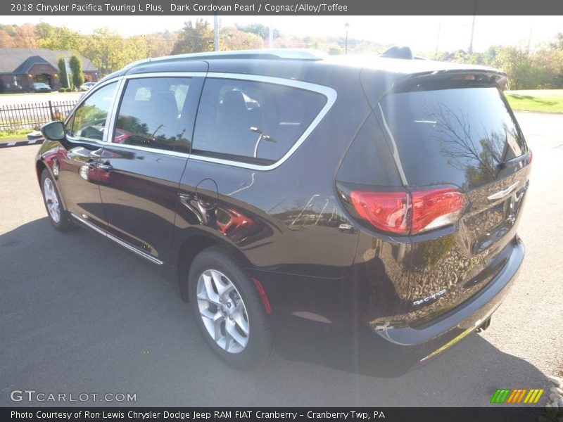 Dark Cordovan Pearl / Cognac/Alloy/Toffee 2018 Chrysler Pacifica Touring L Plus