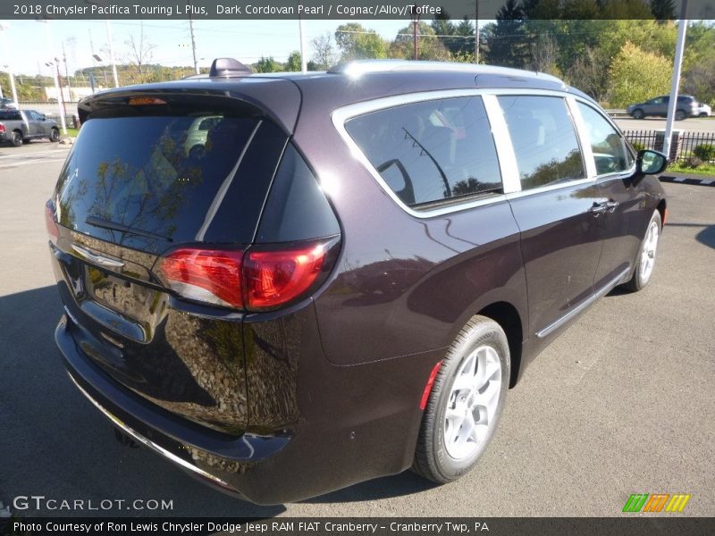 Dark Cordovan Pearl / Cognac/Alloy/Toffee 2018 Chrysler Pacifica Touring L Plus