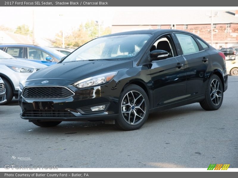 Shadow Black / Charcoal Black 2017 Ford Focus SEL Sedan