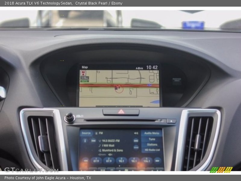 Crystal Black Pearl / Ebony 2018 Acura TLX V6 Technology Sedan