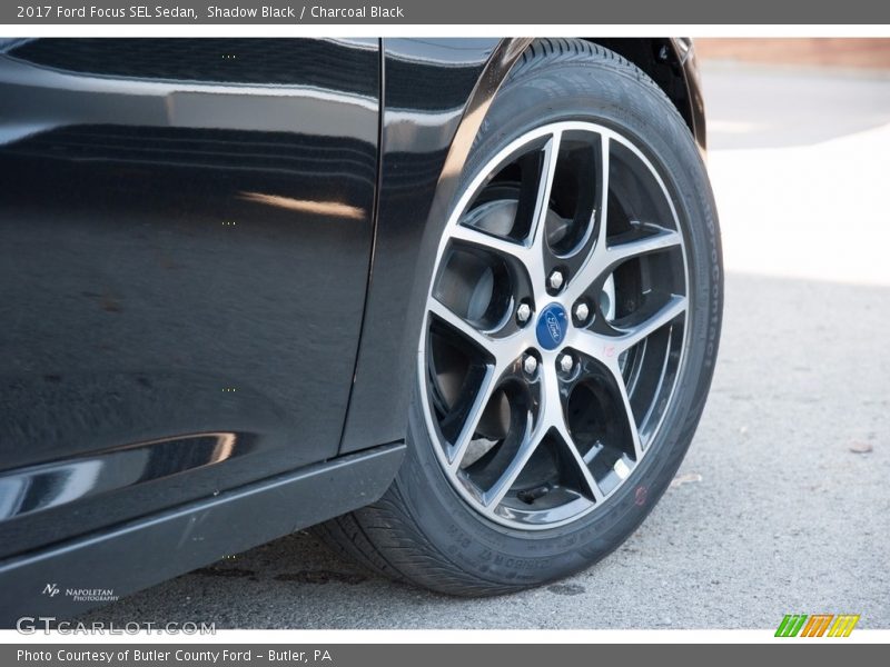 Shadow Black / Charcoal Black 2017 Ford Focus SEL Sedan