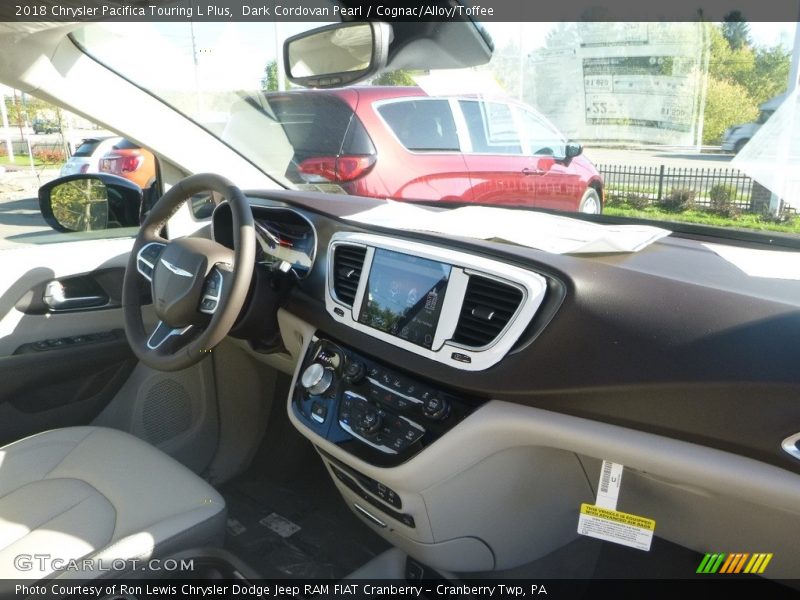 Dark Cordovan Pearl / Cognac/Alloy/Toffee 2018 Chrysler Pacifica Touring L Plus