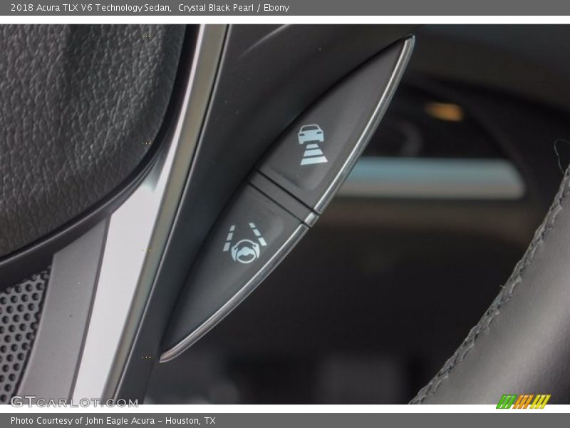 Crystal Black Pearl / Ebony 2018 Acura TLX V6 Technology Sedan