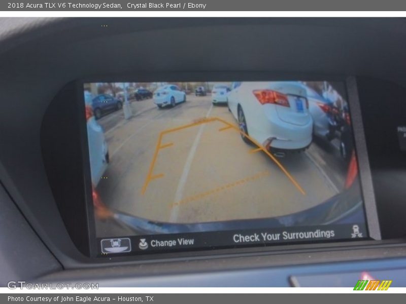 Crystal Black Pearl / Ebony 2018 Acura TLX V6 Technology Sedan