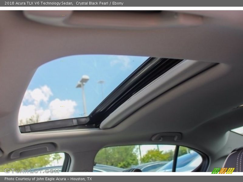 Crystal Black Pearl / Ebony 2018 Acura TLX V6 Technology Sedan