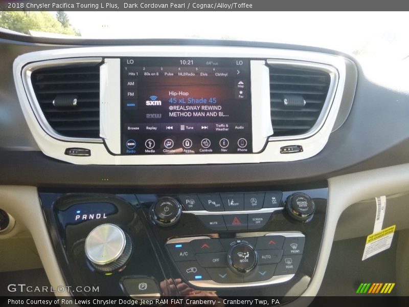 Dark Cordovan Pearl / Cognac/Alloy/Toffee 2018 Chrysler Pacifica Touring L Plus