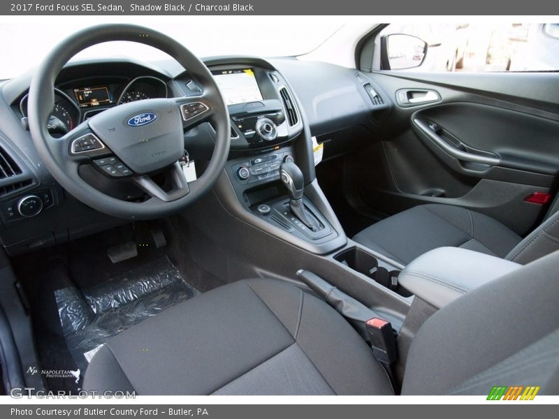 Shadow Black / Charcoal Black 2017 Ford Focus SEL Sedan