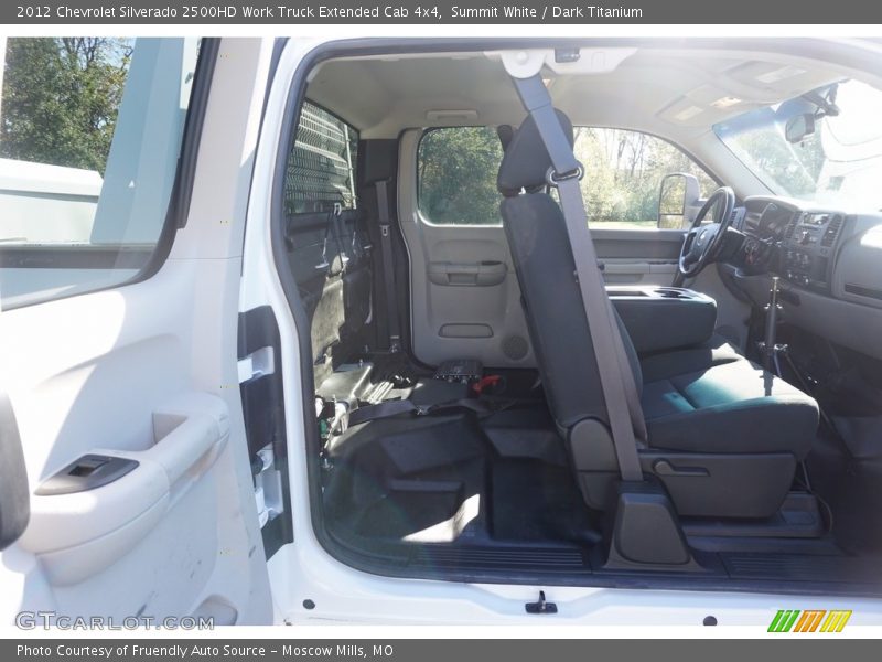 Summit White / Dark Titanium 2012 Chevrolet Silverado 2500HD Work Truck Extended Cab 4x4
