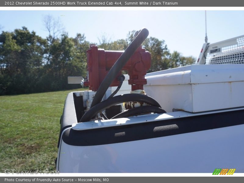 Summit White / Dark Titanium 2012 Chevrolet Silverado 2500HD Work Truck Extended Cab 4x4
