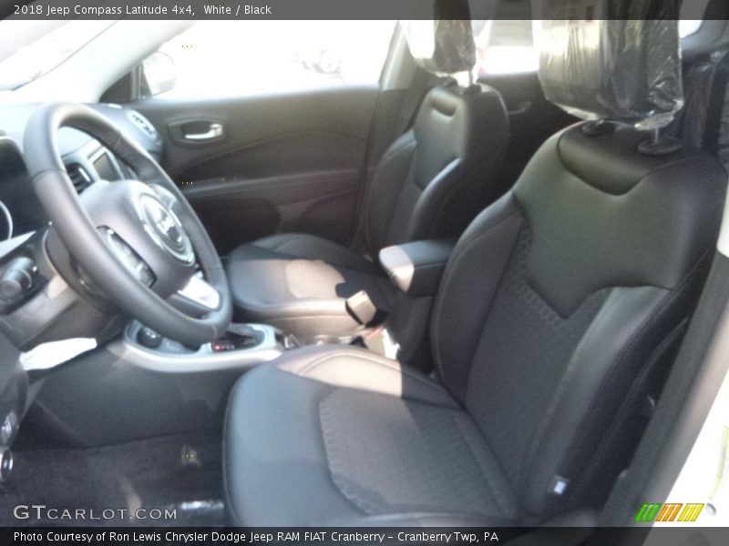 White / Black 2018 Jeep Compass Latitude 4x4