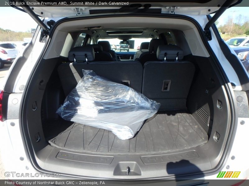 Summit White / Dark Galvanized 2018 Buick Enclave Premium AWD