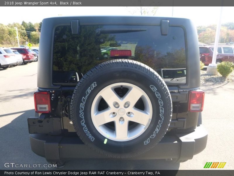 Black / Black 2018 Jeep Wrangler Sport 4x4