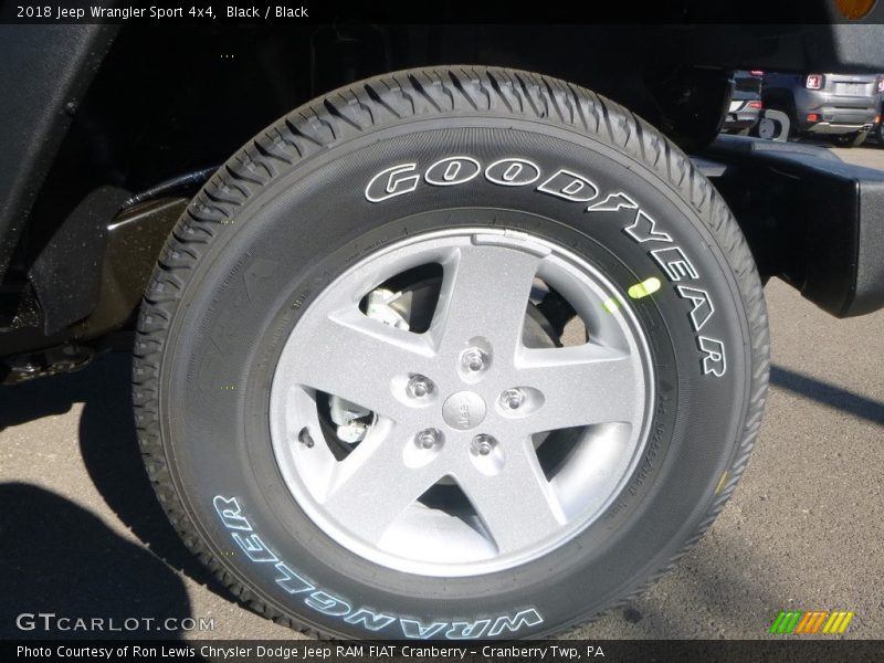 Black / Black 2018 Jeep Wrangler Sport 4x4