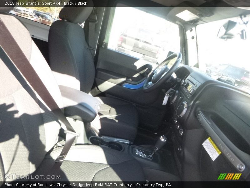 Black / Black 2018 Jeep Wrangler Sport 4x4