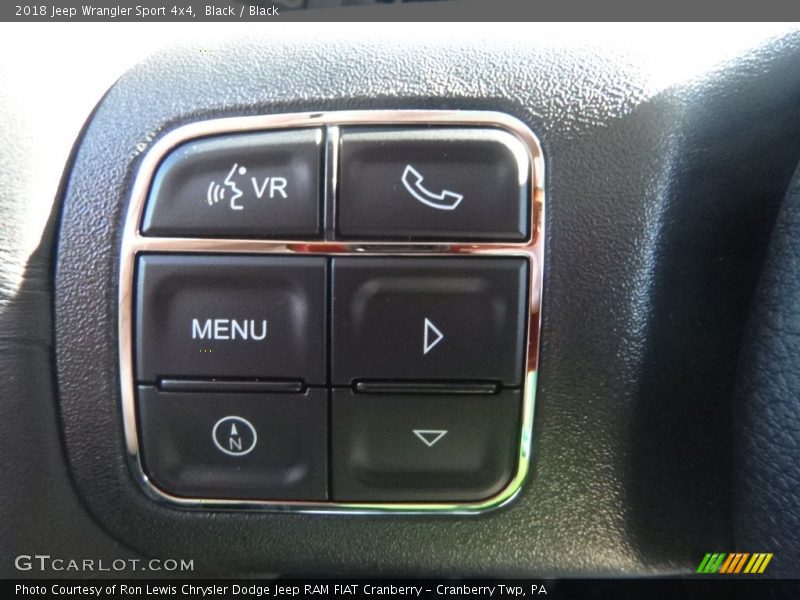 Black / Black 2018 Jeep Wrangler Sport 4x4