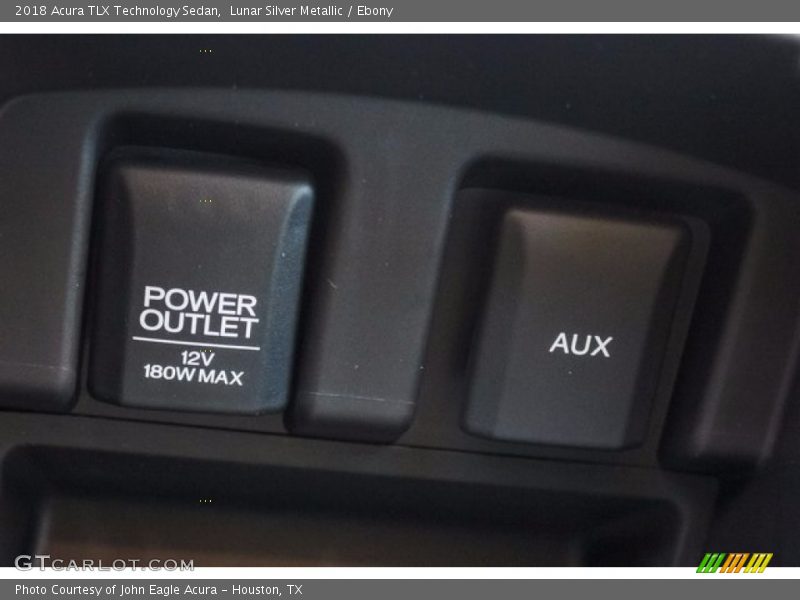 Lunar Silver Metallic / Ebony 2018 Acura TLX Technology Sedan