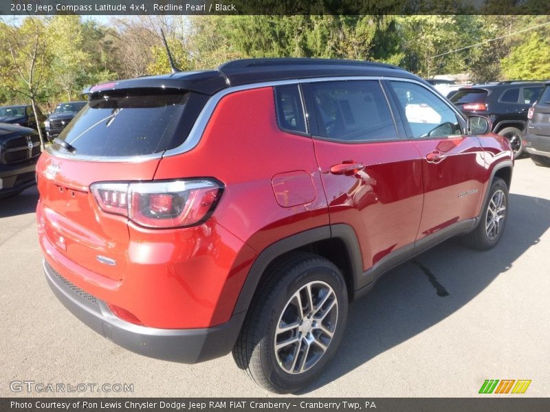 Redline Pearl / Black 2018 Jeep Compass Latitude 4x4