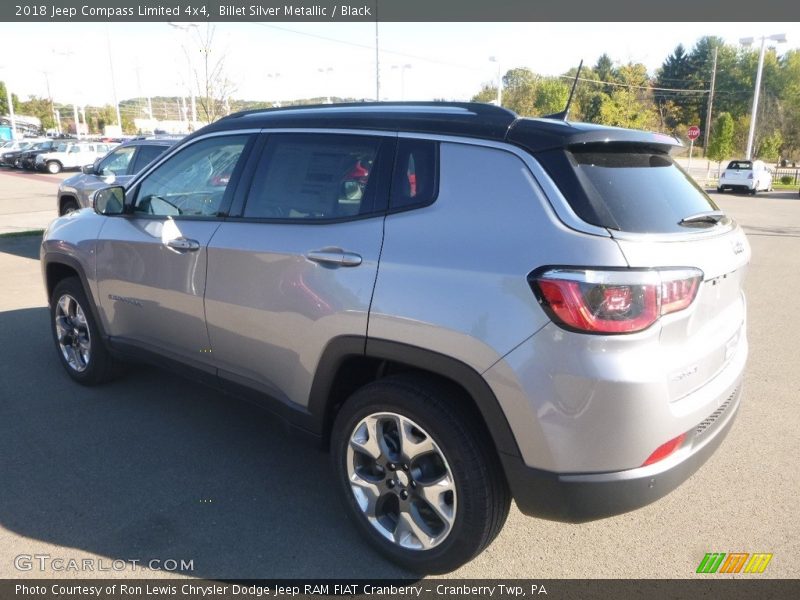 Billet Silver Metallic / Black 2018 Jeep Compass Limited 4x4