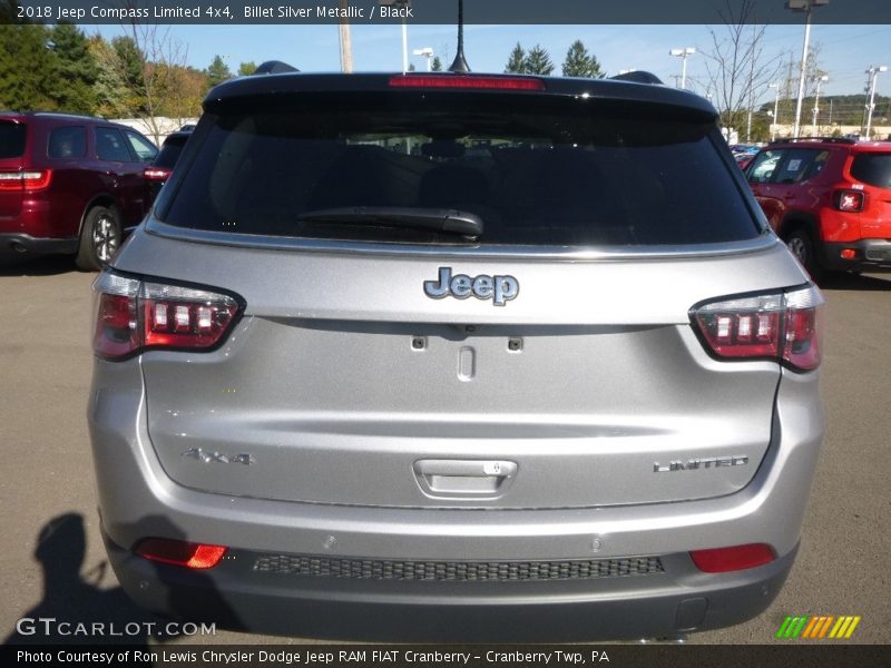 Billet Silver Metallic / Black 2018 Jeep Compass Limited 4x4
