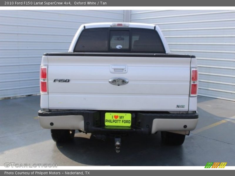 Oxford White / Tan 2010 Ford F150 Lariat SuperCrew 4x4