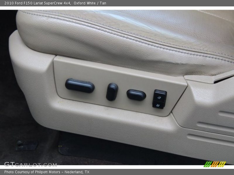 Oxford White / Tan 2010 Ford F150 Lariat SuperCrew 4x4