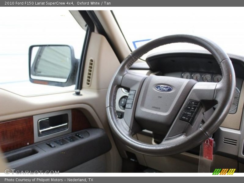 Oxford White / Tan 2010 Ford F150 Lariat SuperCrew 4x4