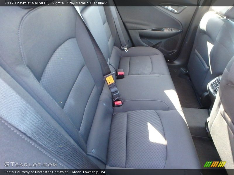 Nightfall Gray Metallic / Jet Black 2017 Chevrolet Malibu LT