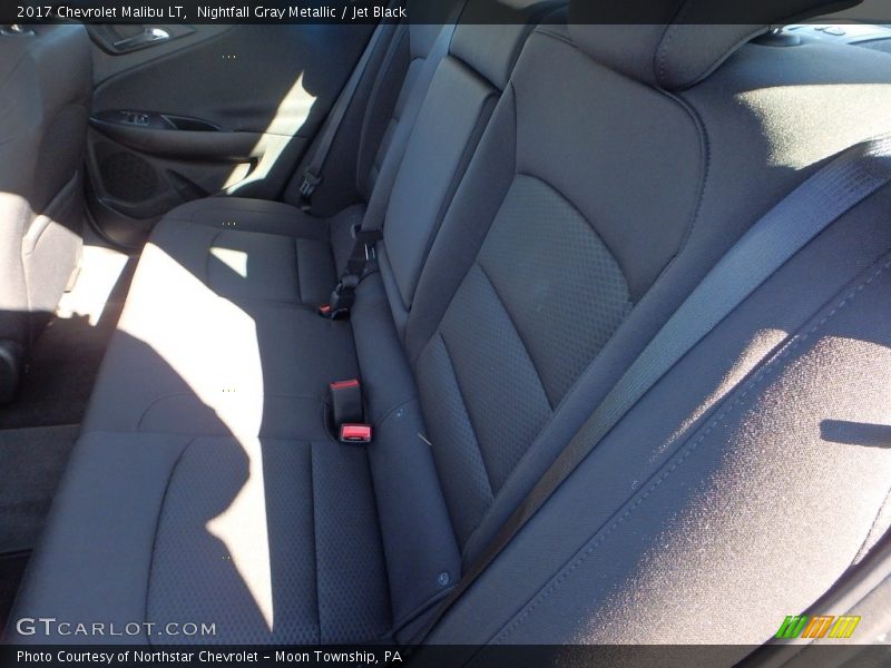 Nightfall Gray Metallic / Jet Black 2017 Chevrolet Malibu LT