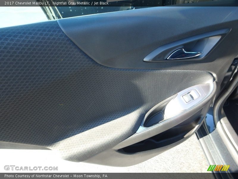Nightfall Gray Metallic / Jet Black 2017 Chevrolet Malibu LT