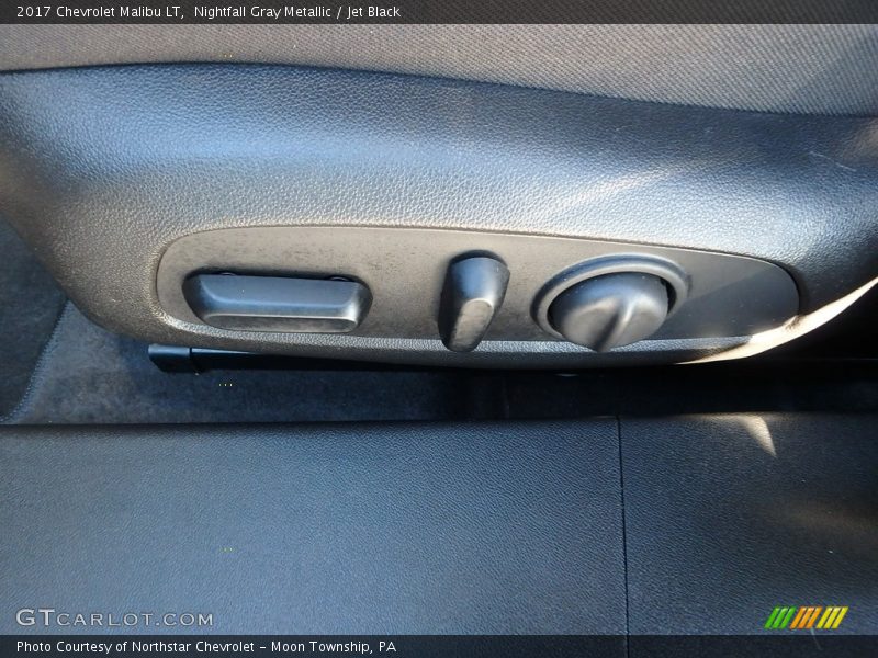 Nightfall Gray Metallic / Jet Black 2017 Chevrolet Malibu LT