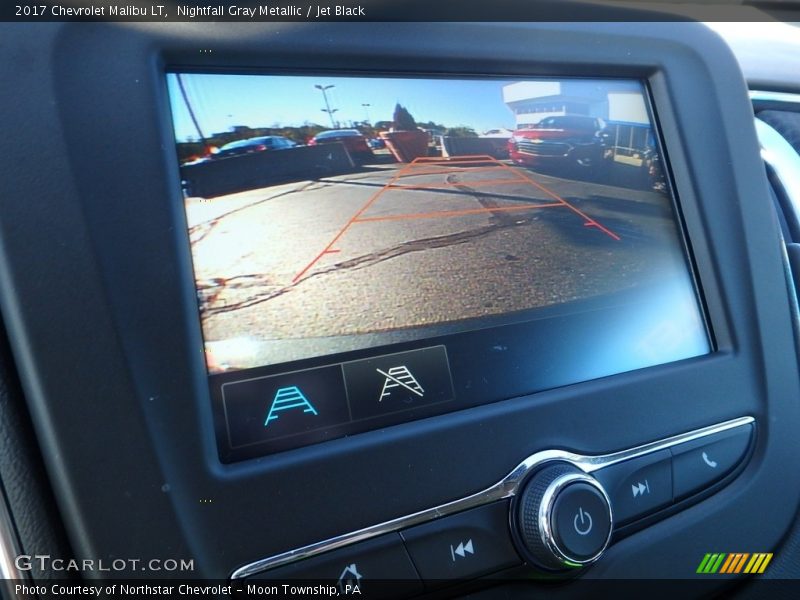 Nightfall Gray Metallic / Jet Black 2017 Chevrolet Malibu LT