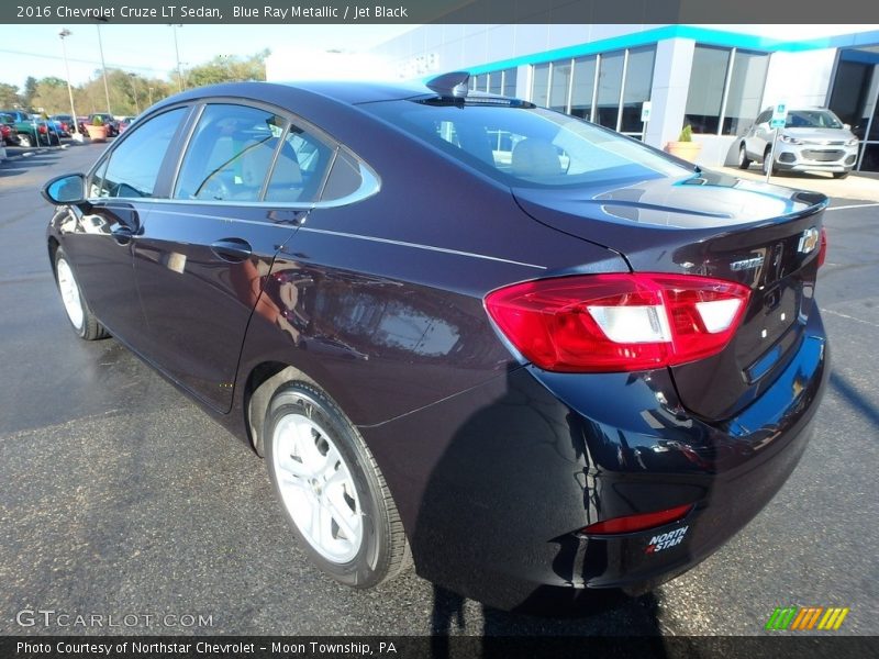 Blue Ray Metallic / Jet Black 2016 Chevrolet Cruze LT Sedan