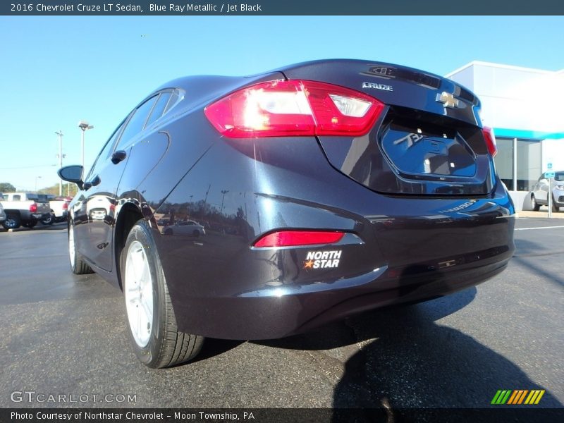 Blue Ray Metallic / Jet Black 2016 Chevrolet Cruze LT Sedan