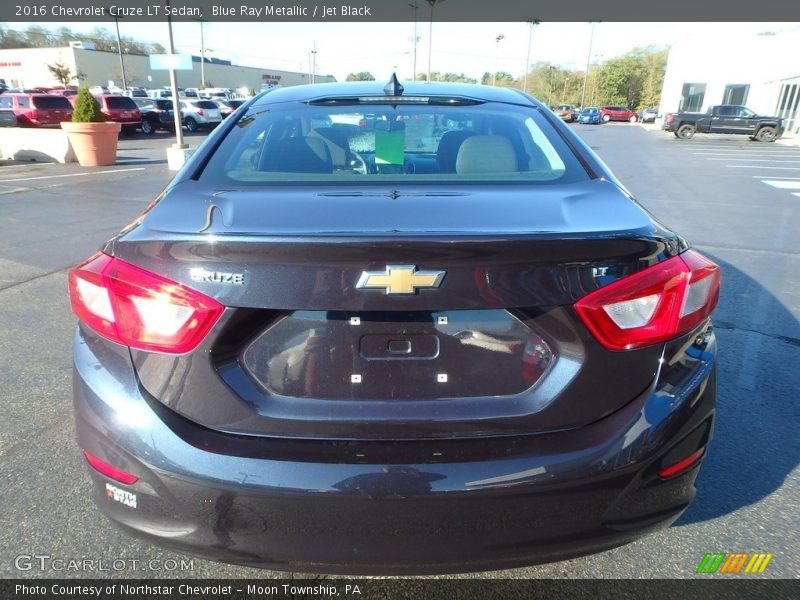 Blue Ray Metallic / Jet Black 2016 Chevrolet Cruze LT Sedan