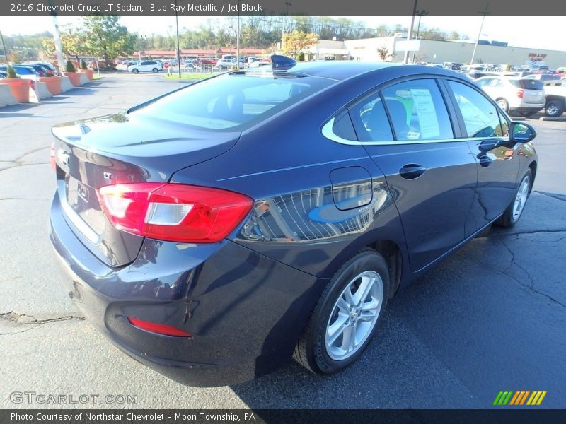 Blue Ray Metallic / Jet Black 2016 Chevrolet Cruze LT Sedan
